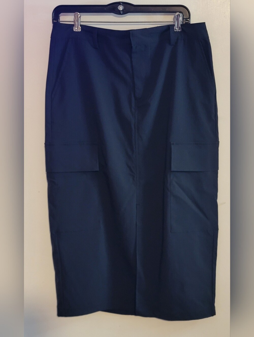 Hunter + Brown Black Cargo Skirt NWT